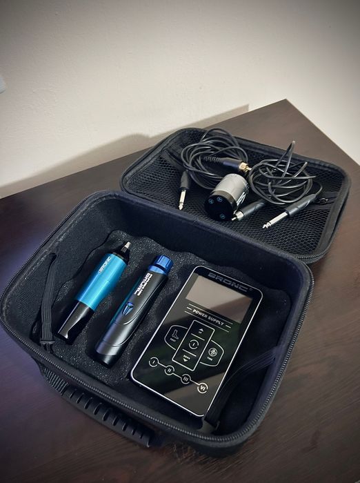 Kit 2 masini tatuat hummingbird si sursa