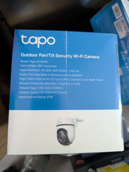 Tapo C411 KIT Solar-Powered 2K Security Camera, Black Edition