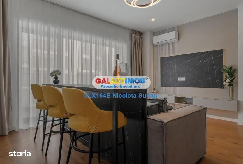 Apartament 3 camere One Cotroceni, mobilat și utilat premium