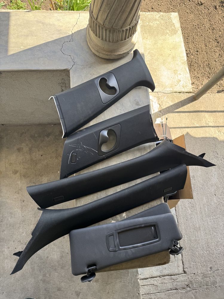 Vand plafon negru plus accesori BMW x5 e70