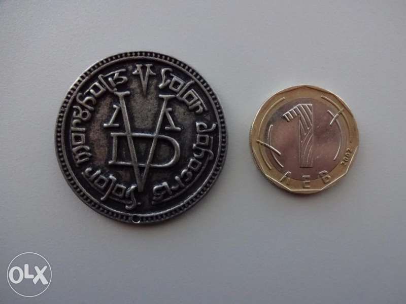 монета "БЕЗЛИКИЯ" от филма Игра на тронове/Game of thrones