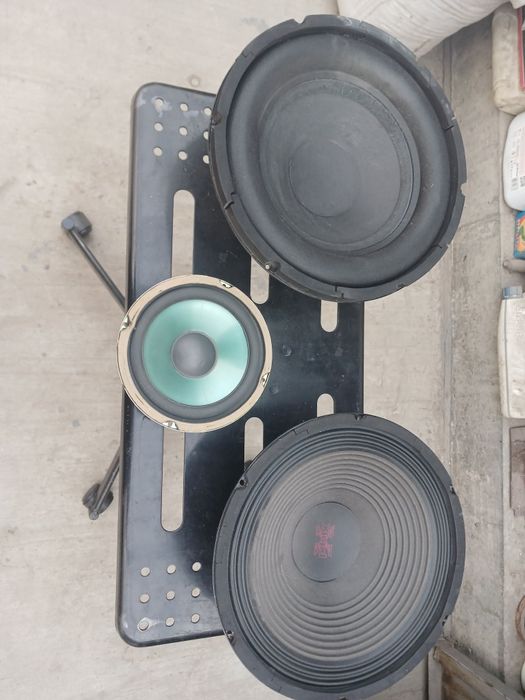 Динамики бу рабочие с колонки