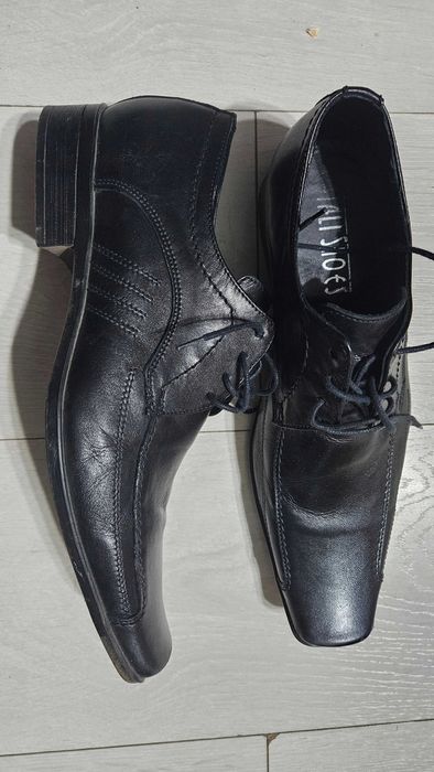 Pantofi barbatesti piele Catali Shoes, negri