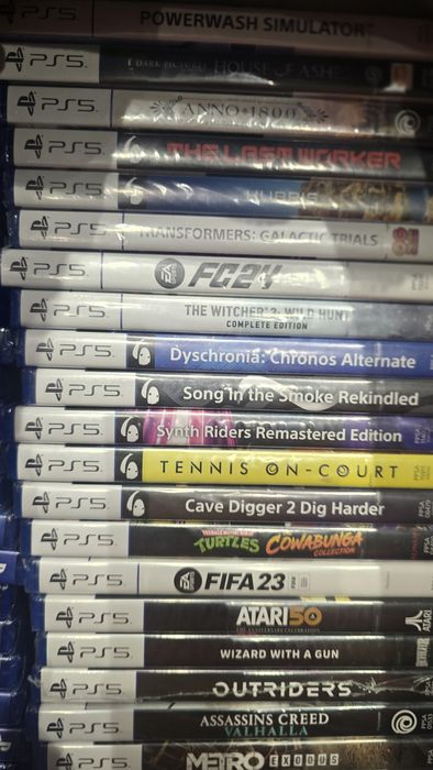 Новые диски ps4, ps5