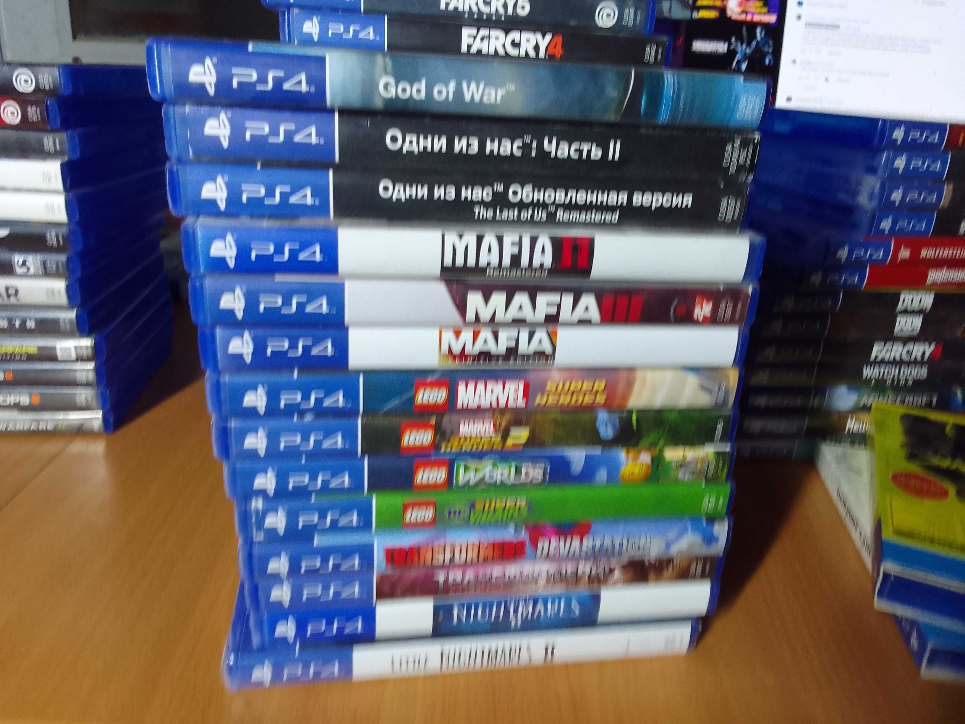 Диски PS4-PS5 Игры playstation