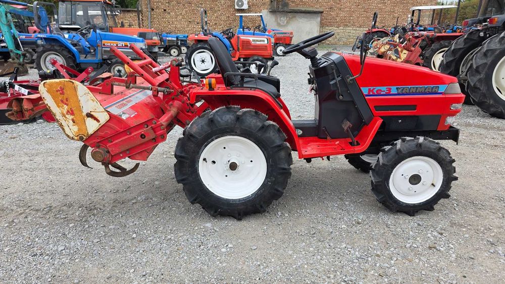 Японски трактор Yanmar KE-3 с фреза, 4х4, 13.5 кс, АраБГ Джолев