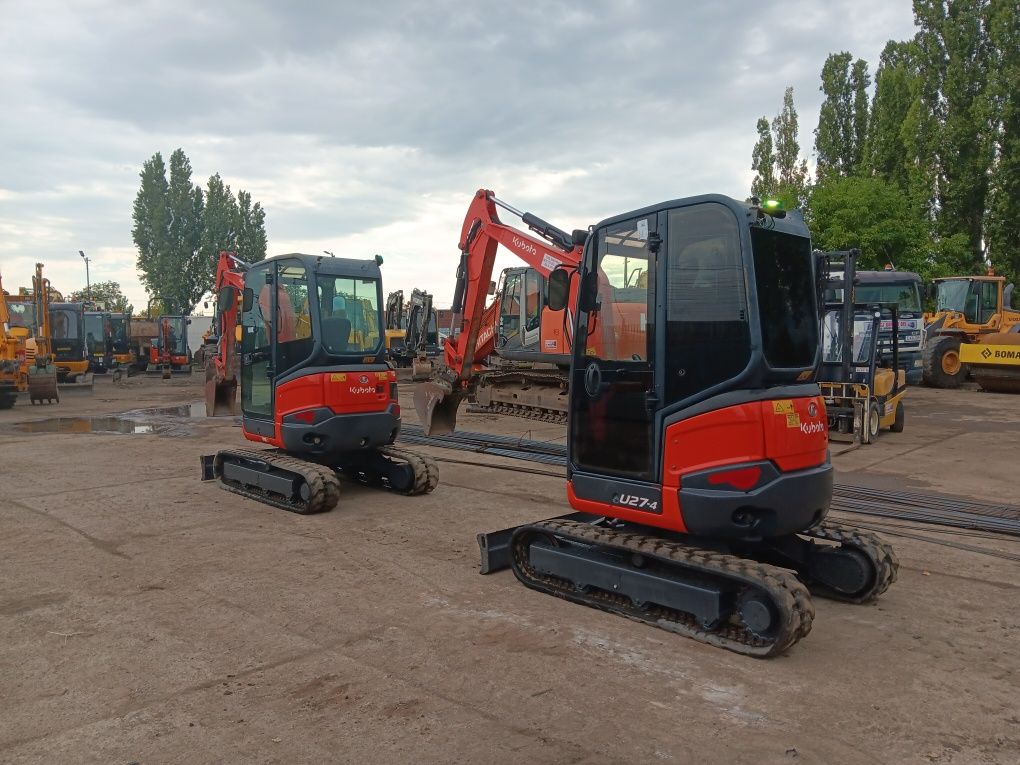 Vand miniexcavator kubota U27-4