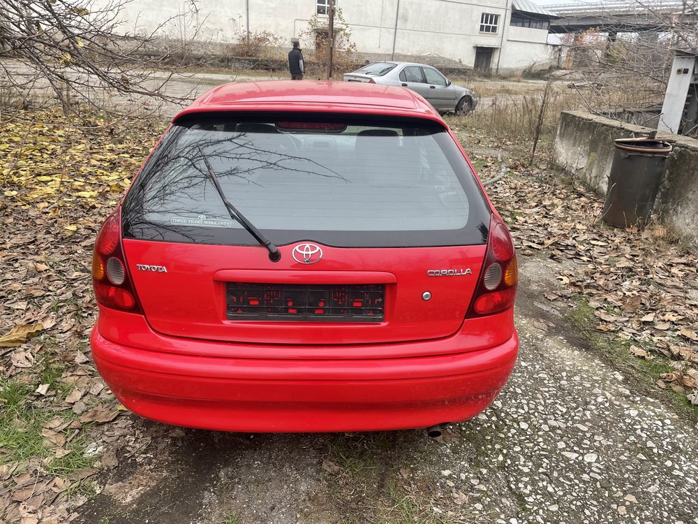 Toyota corolla 1.4 vvt-i 2000 г на части