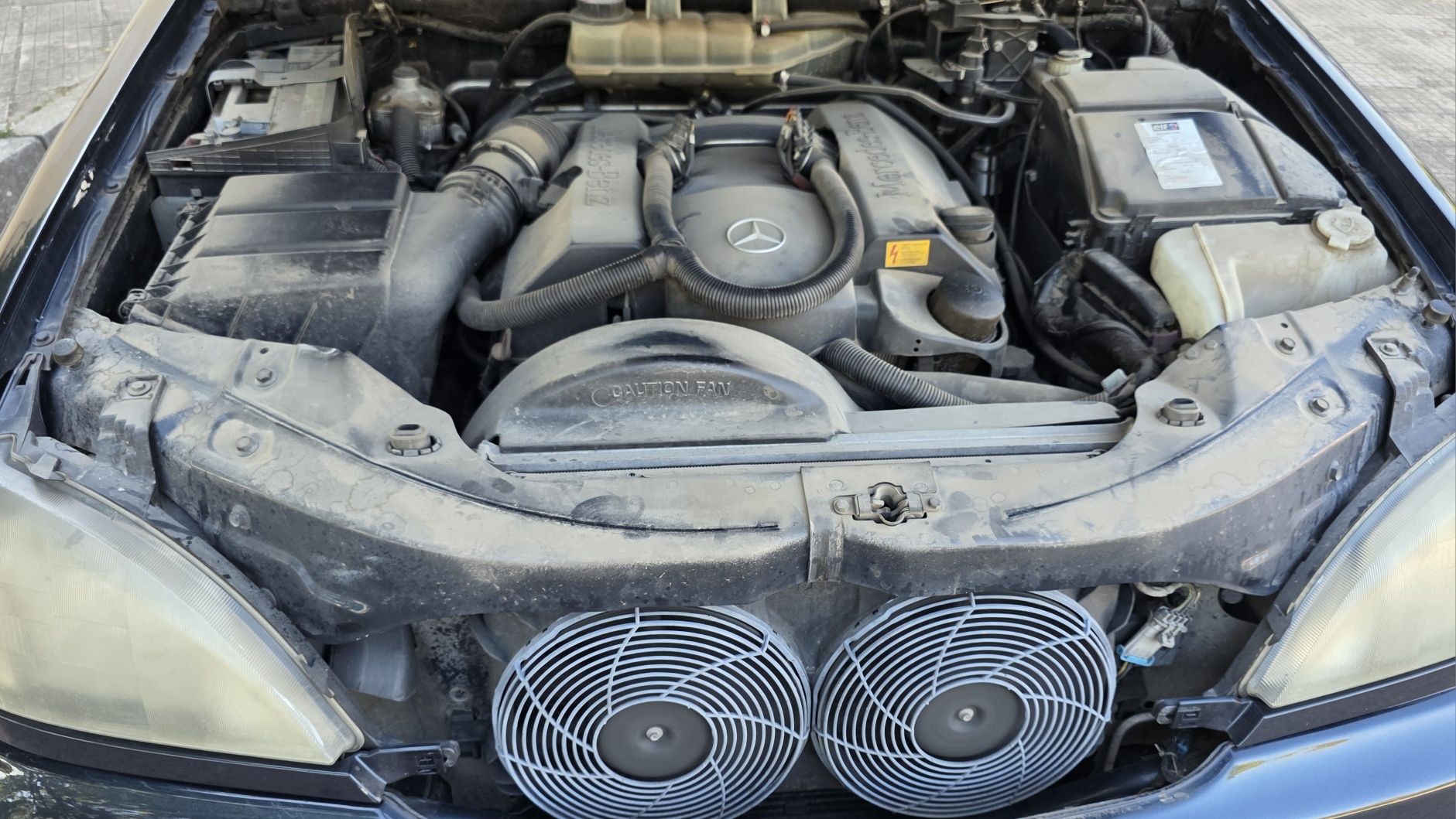 Mercedes ML320 218к.с. 2001г. в движение