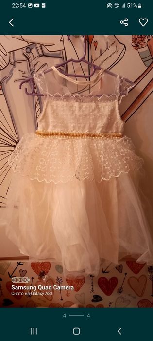 Платье для девочек разного возраста