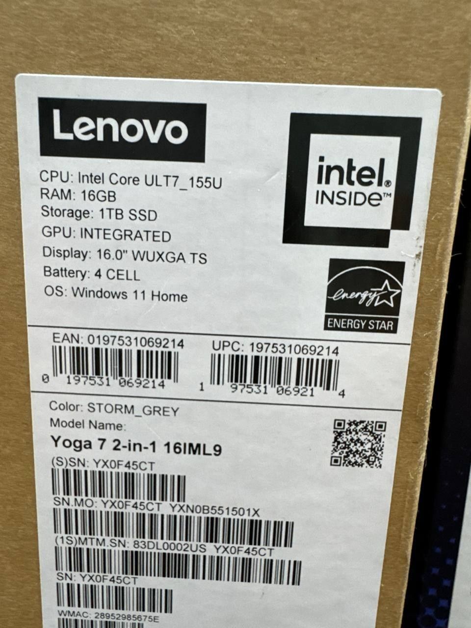 Lenovo Yoga 7 2 in 1 (USA)