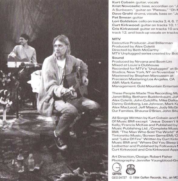 CD Nirvana - MTV Unplugged In New York 1994