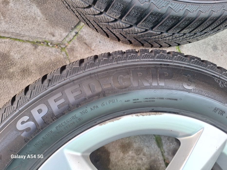 16цола 5х112 Ауди 66,6мм+зимни 225/55/16