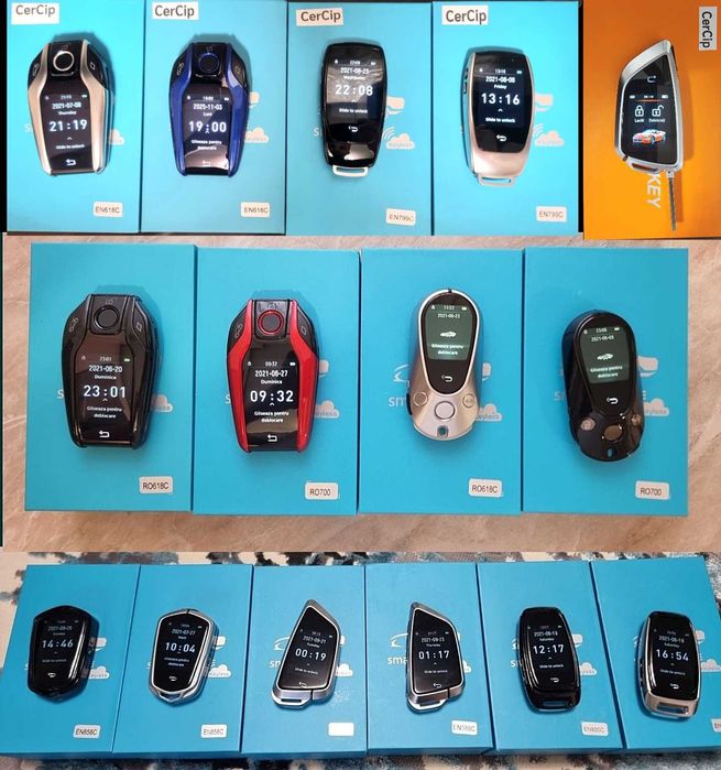 Chei inteligente Smart key, Activare Keyless entry