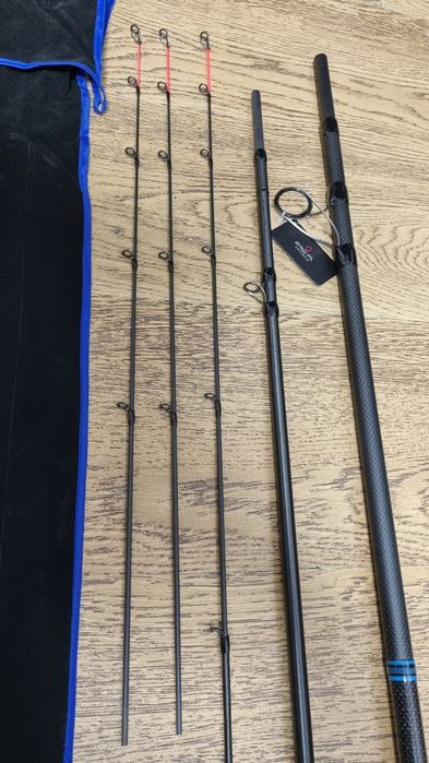 SET Feeder FL Strategist Super Distance 4.20 180g + Mulineta PRO FL St