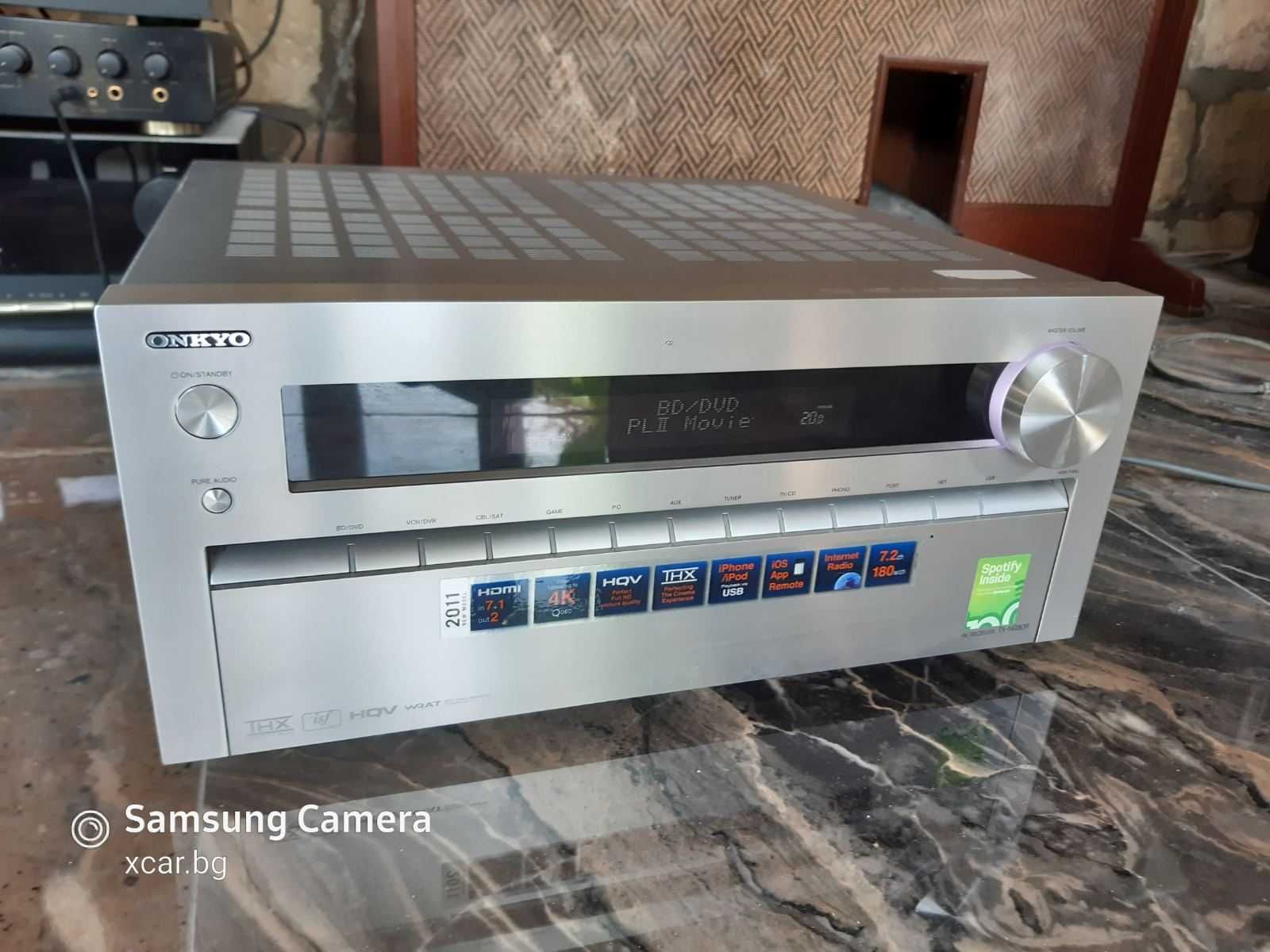 Ресивър топ модел ONKYO 4K 7.2 180W