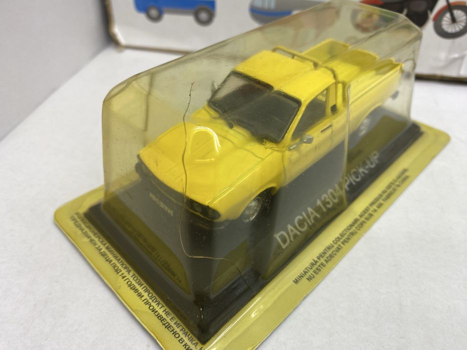 DACIA 1304 pick-up machetă auto scara 1:43(11 cm) Deagostini Legenda