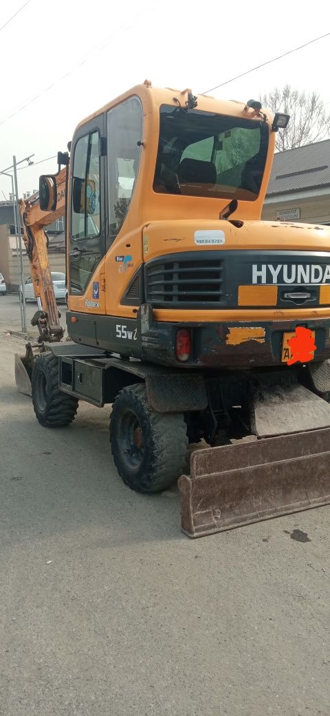 Mini Ekskavatr Hyundai Мини Экскаватор Хундаи