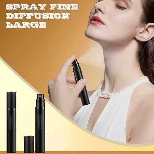 Нов Парфюмен дифузер 3 броя Мини Спрей Бутилки 10мл Пълнене Портативни