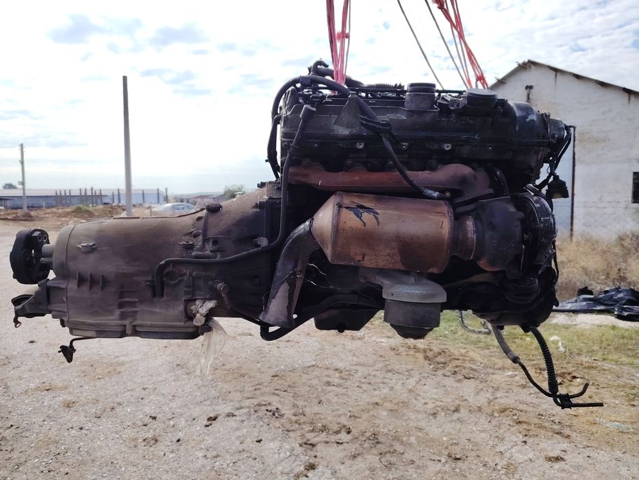 Двигател с кутия 5G м612 2.7 cdi w209