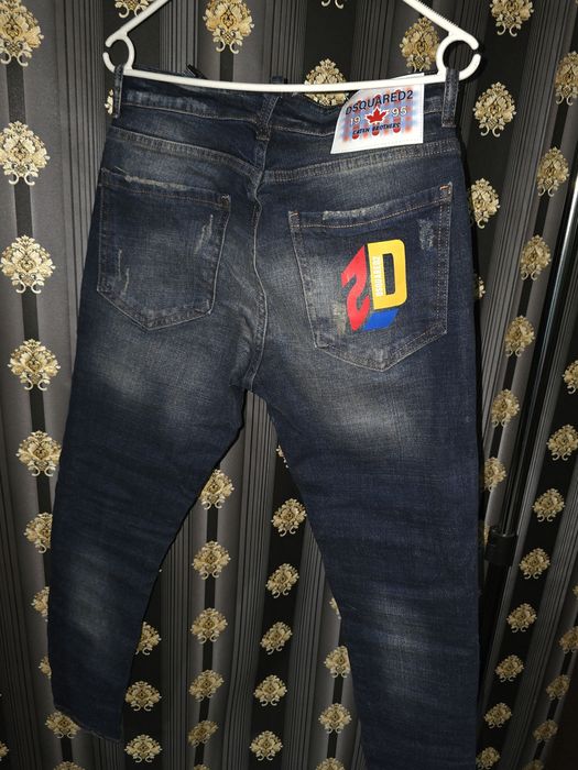 Blugi icon dsquared2 barbati - Model nou