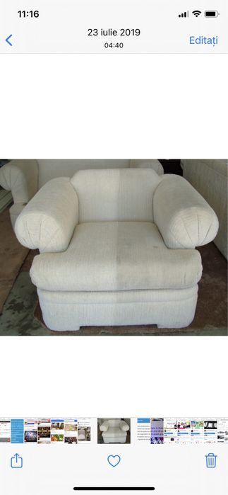 Spalare curatare igienizare tapiterie - canapele fotolii