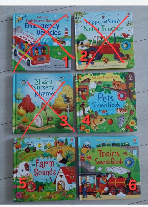 Carti Usborne cu sunete