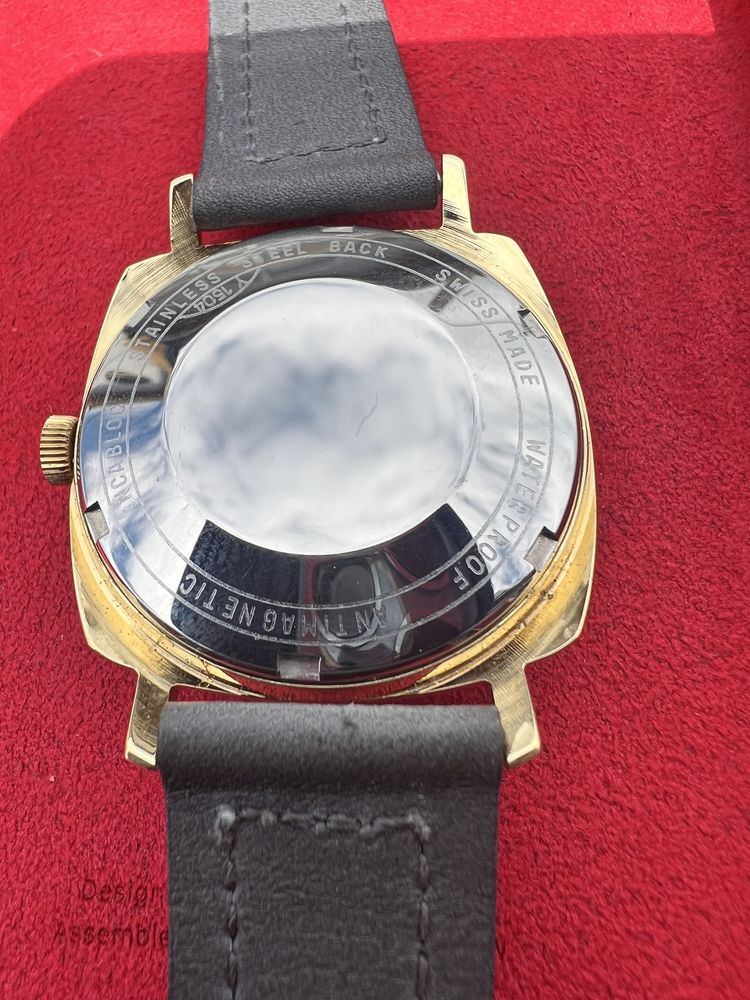 Ceas elvețian Saizex, anii '60, Quartz. 38 mm