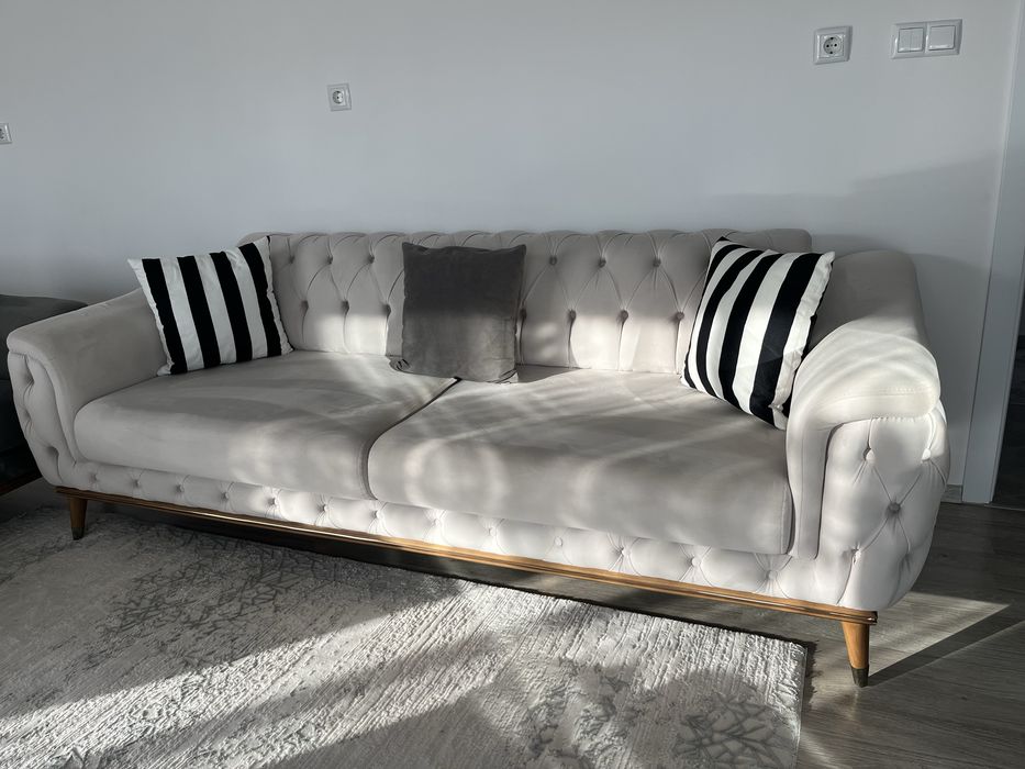 Много запазен диван тройка, двойка и единичка –  , почти нов