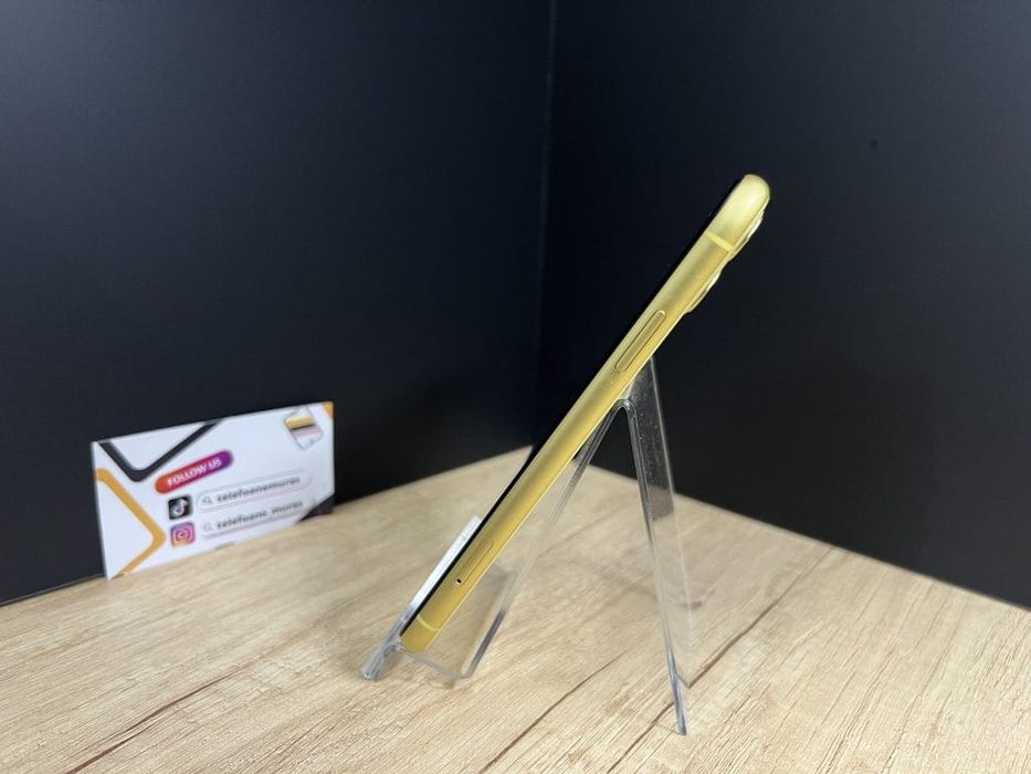 iPhone 11 64Gb Yellow FACE-ID DEFECT Second-Hand Bun 3 ani garanție, T