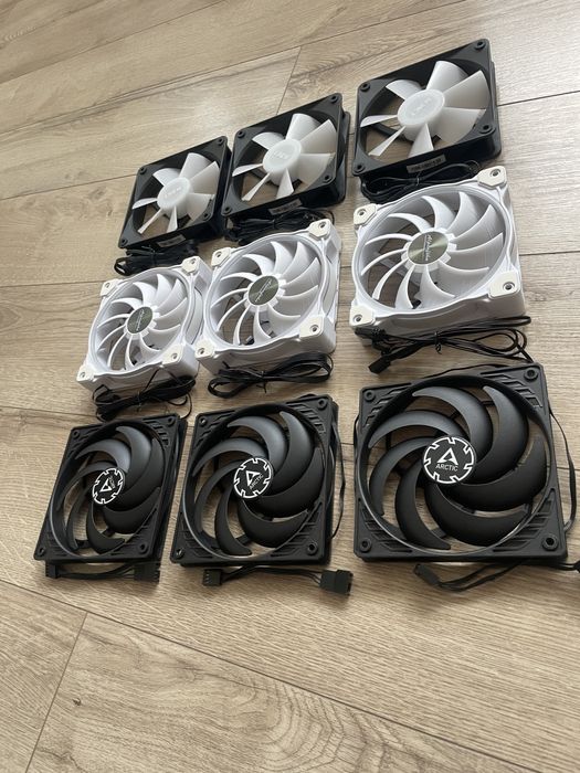 Ventilatoare PC Gaming Set NZXT Alpenfoehn Arctic ARGB PWM