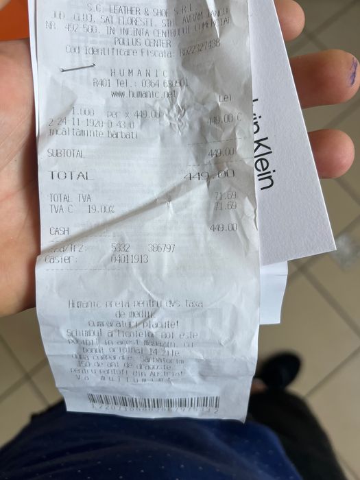 Calvin Klein sneakers originali