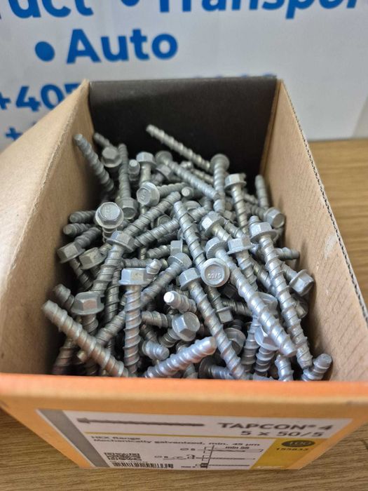 spit tapcon - bolturi ancorare beton - 5x50 - lot fm 2006