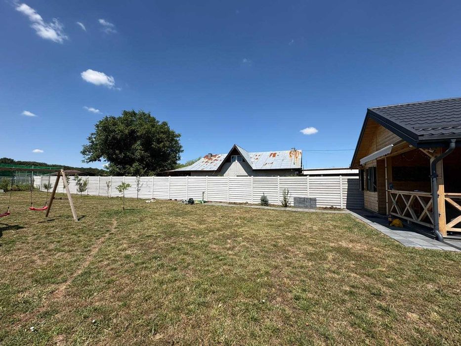 Teren 850 mp si Casa din lemn 60 mp, com Gradistea, jud Ilfov