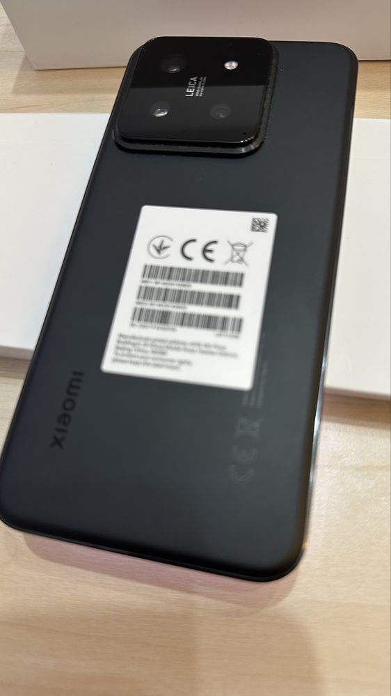 Xiaomi 14, 12GB RAM, 512GB, 5G, Black – Ca Nou, Garanție 2026!