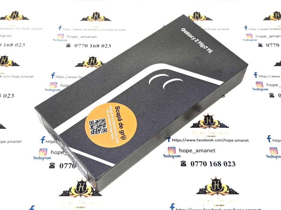 Hope Amanet P7 Samsung Z Flip 7 FE 256GB NOU