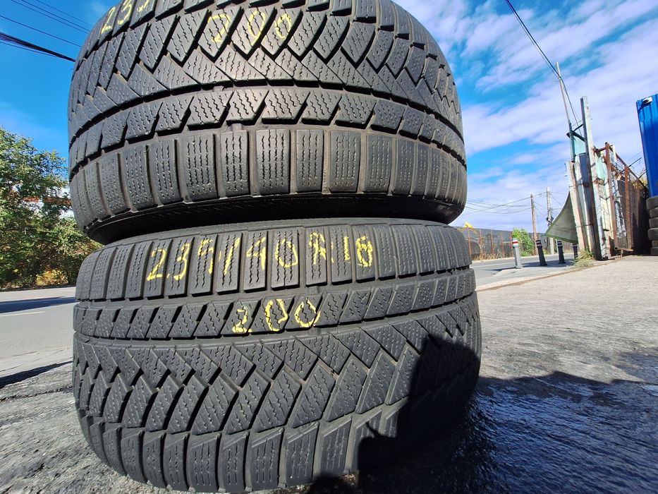 2 anvelope iarna 235/40r18 Continental Montaj Gratuit