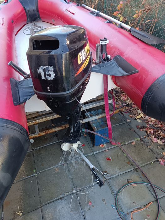 Риб с колесар напълно оборудван