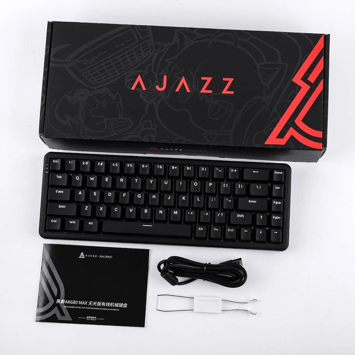 Магнитная клавиатура ajazz ak680 max