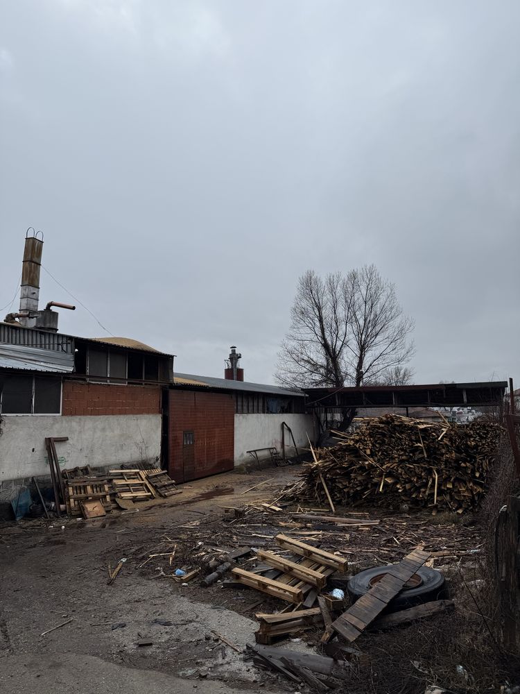 Цех за производство на пелети в село Дъбница