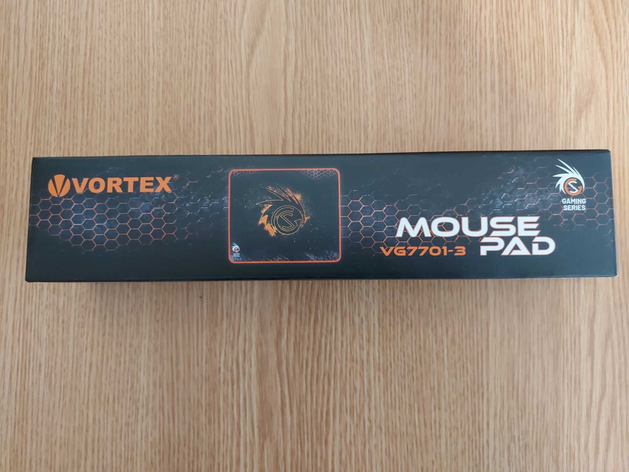 Mouse pad ergonomic model VORTEX VG7701-3 , material textil