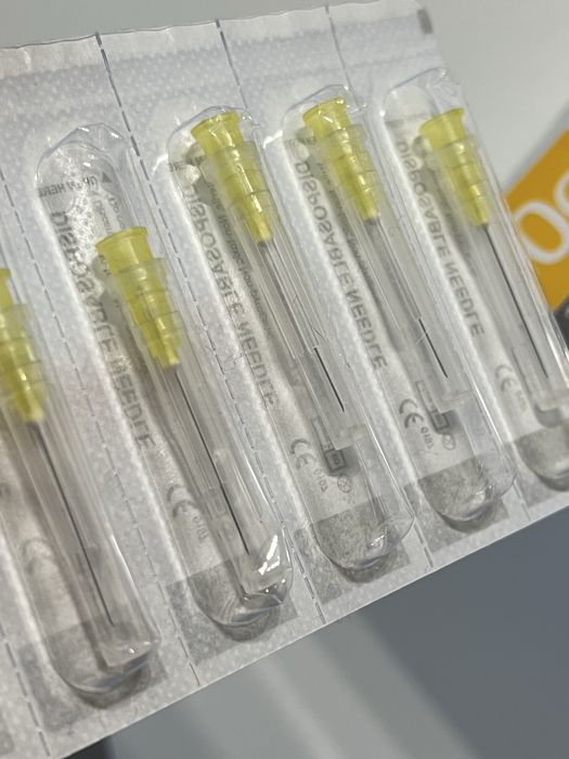 Ace galbene mezoterapie/insulina 30g x 25 mm