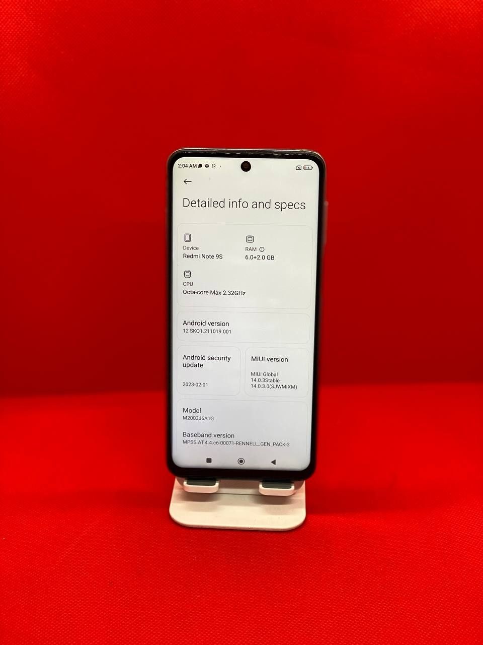Redmi Note 9S sotiladi 128/6+6Gb