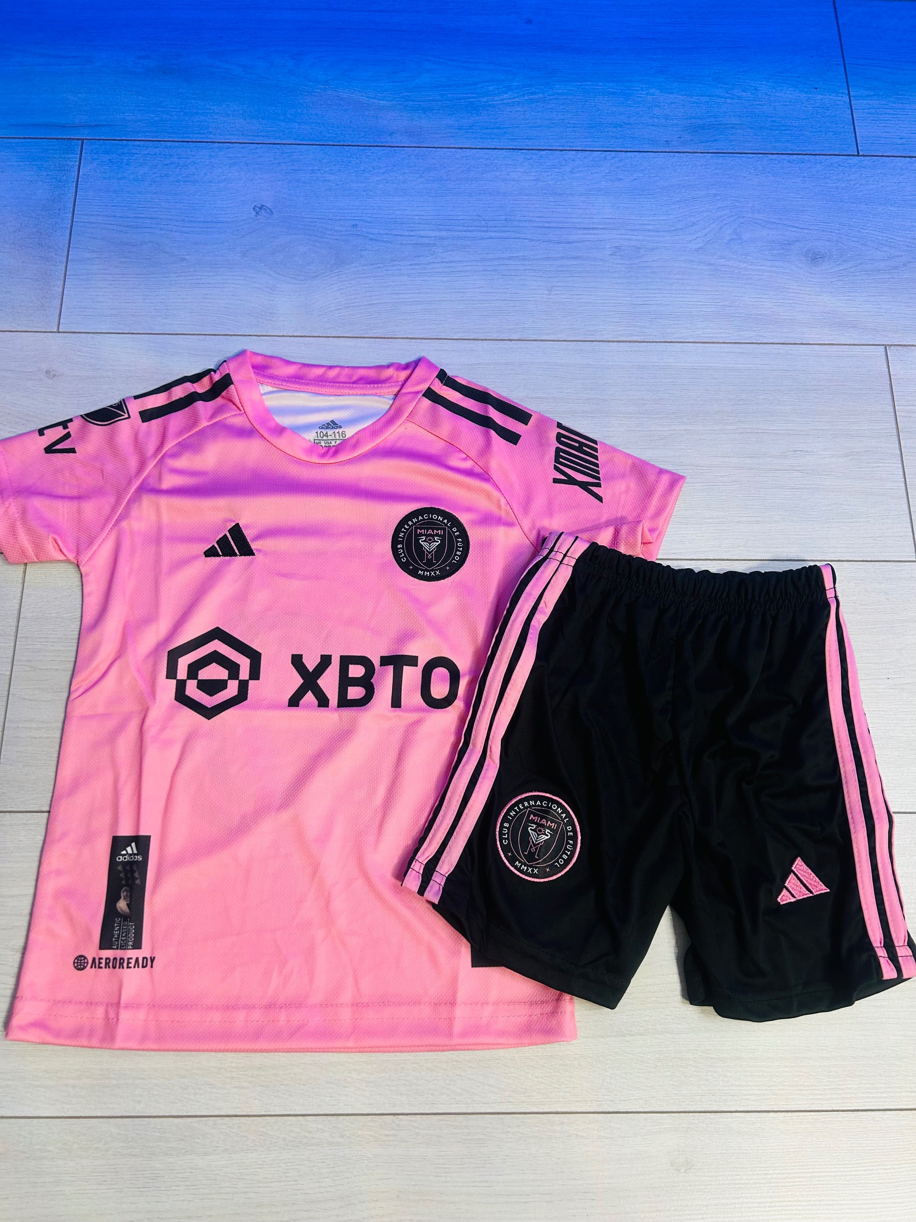 Compleu Fotbal Copii Inter Miami Pink edition Messi 10