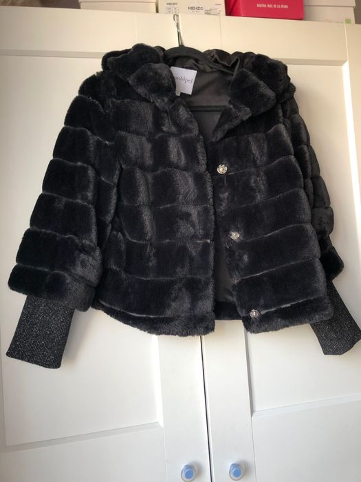 Яке с къс косъм в размер S