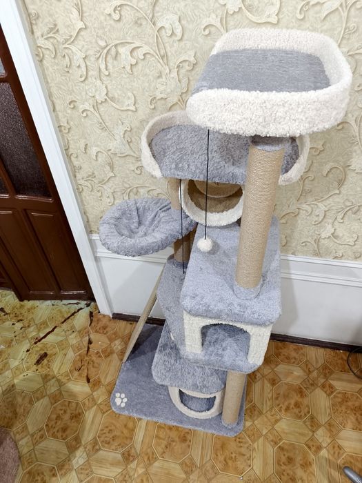 Вип Домик для кошек. Игровой комплекс. Зоодомики