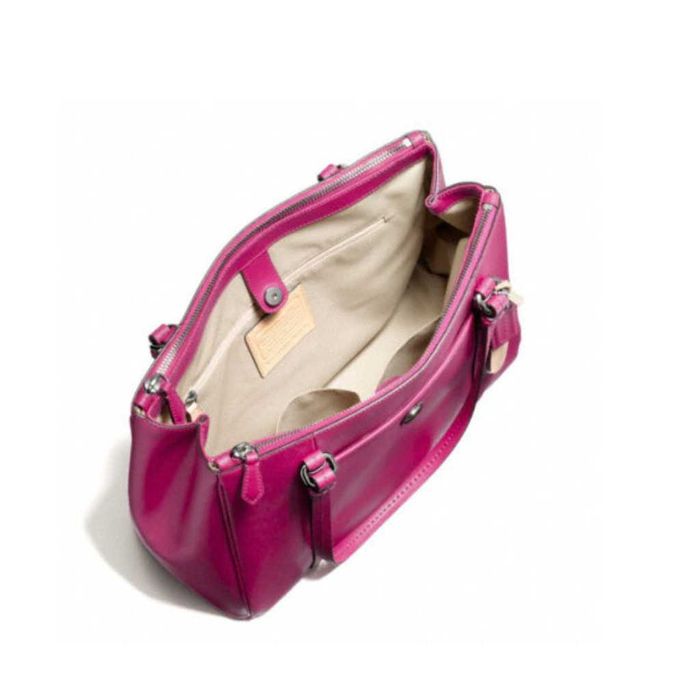 Geanta dama mare Coach piele Magenta