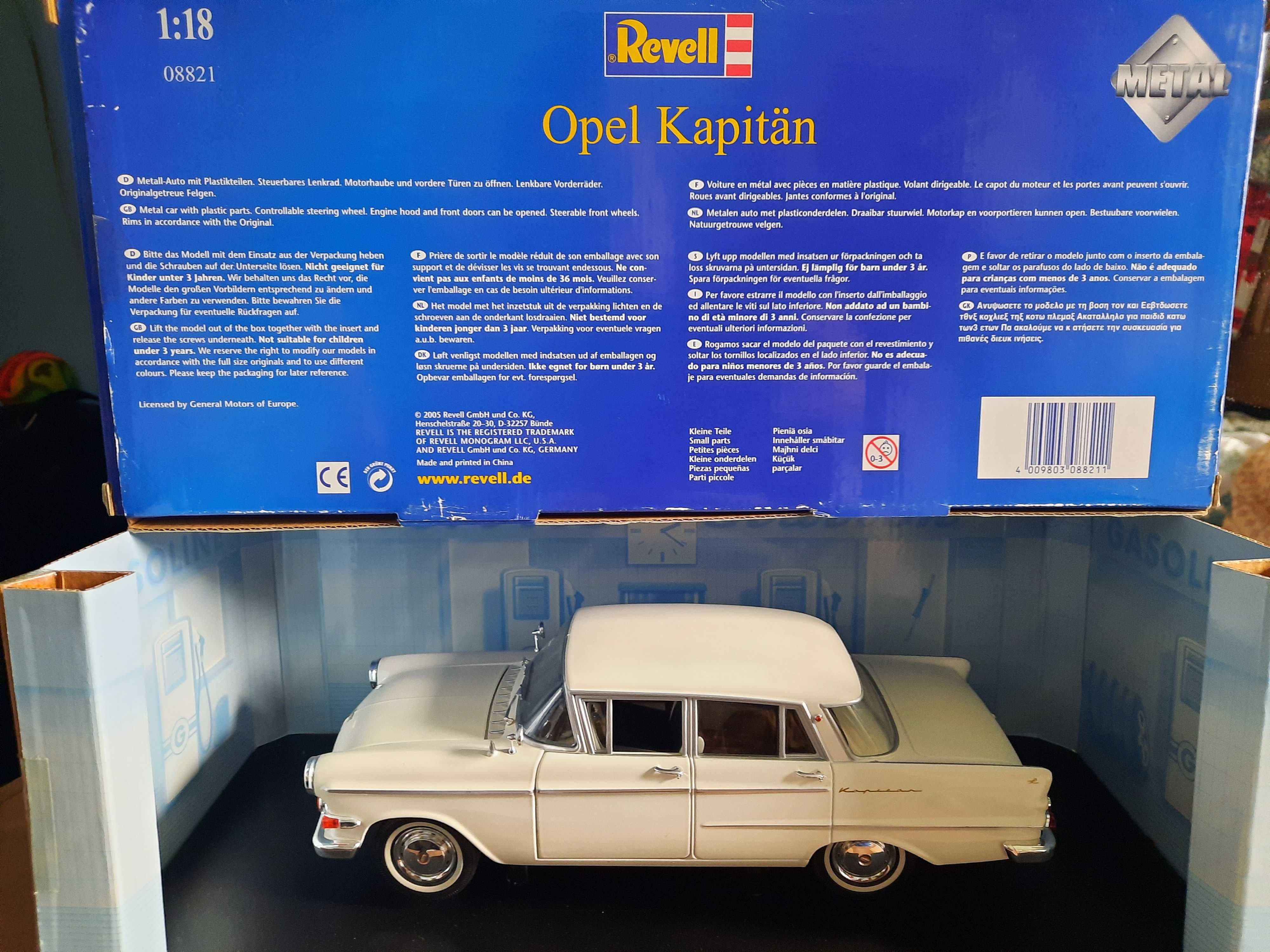Opel Kapitän, Revell 1/18