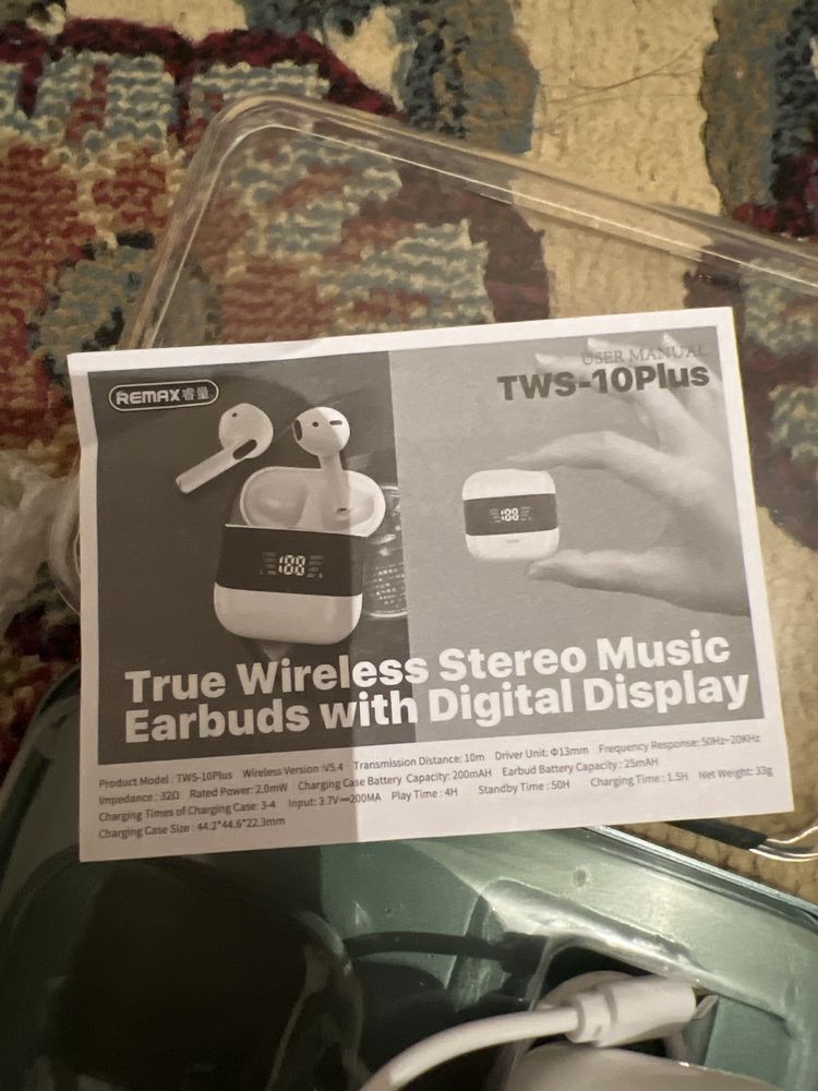 Наушник AirPods TWS- 10 Plus