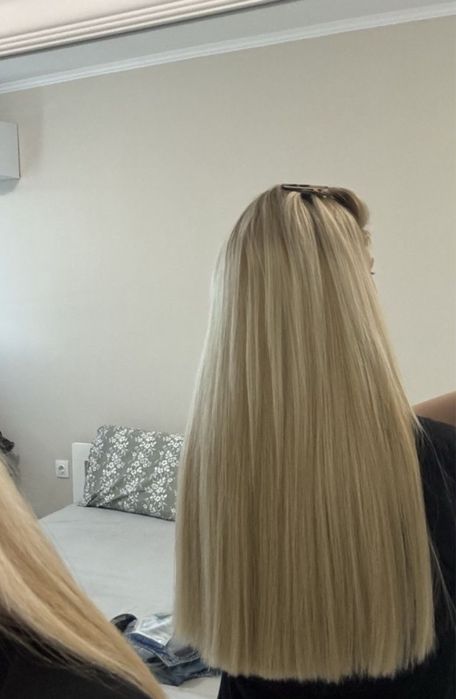 Естестевна руска коса 62см 200гр